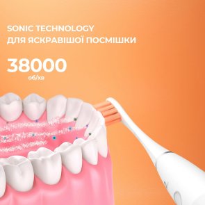 Електрична зубна щітка Oclean Flow S Sonic Electric Toothbrush White (6970810552959)