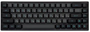 Фото: Клавіатура Akko 3068B Plus Black/Cyan 68Key CS Jelly Pink RGB ENG/UKR Black (6925758618953) № 3 | KTC