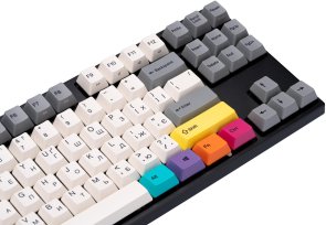 Клавіатура Varmilo VEM87 CMYK 87Key EC V2 Daisy ENG/UKR USB Black (A33A024A8A3A17A007)