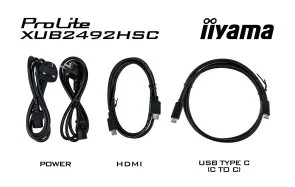 Фото: Монітор iiyama ProLite XUB2492HSC-B5 Black - 24" IPS / 1920×1080 / 75 Гц / Pivot / HAS № 11 | KTC