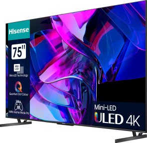 Телевізор MiniLED Hisense 75U7KQ (Smart TV, Wi-Fi, 3840x2160)