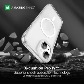 Фото: Чохол AMAZINGthing for iPhone 15 - Titan Pro Case MagSafe Clear (IP156.1TMCL) № 6 | KTC