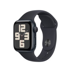 Apple Watch SE 2gn GPS 40mm Midnight Aluminium Case with Midnight Sport Band - S/M