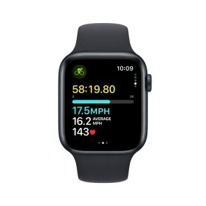 Фото: Смарт годинник Apple Watch SE 2gn GPS 44mm Midnight Aluminium Case with Midnight Sport Band - M/L (MRE93) № 6 | KTC