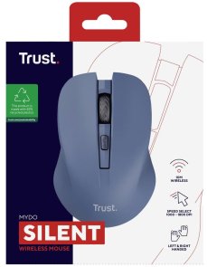 Миша Trust Mydo Silent Wireless Blue (25041_TRUST)