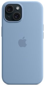 Чохол Apple for iPhone 15 - Silicone Case with MagSafe Winter Blue (MT0Y3)