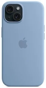 Фото: Чохол Apple for iPhone 15 - Silicone Case with MagSafe Winter Blue (MT0Y3) № 4 | KTC