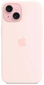 Фото: Чохол Apple for iPhone 15 - Silicone Case with MagSafe Light Pink (MT0U3) № 4 | KTC