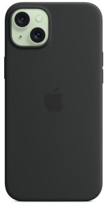 Чохол Apple for iPhone 15 Plus - Silicone Case with MagSafe Black (MT103)