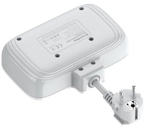 Мережевий фільтр ColorWay CW-CHE24PDW 3xUSB 1xType-C 2/2.5 White
