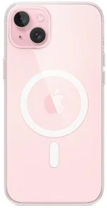 Фото: Чохол Apple for iPhone 15 Plus - Clear Case with MagSafe (MT213) № 4 | KTC
