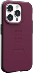 Чохол UAG for Apple iPhone 15 Pro - Civilian Magsafe Bordeaux (114275119049)