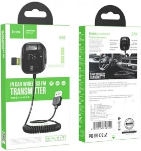 Фото: FM-Трансміттер Hoco E65 Unity Black № 4 | KTC