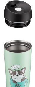 Термочашка Ardesto Coffee Time Frenchie 450ml Green (AR2645DG)