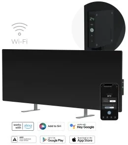 Фото: Конвектор AENO Premium Eco Smart GH4S LED Black (AGH0004S) № 2 | KTC