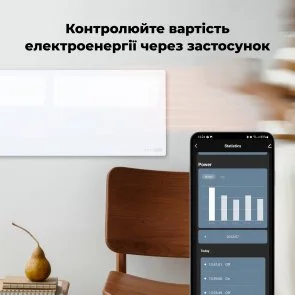 Фото: Конвектор AENO Premium Eco Smart GH3S LED White (AGH0003S) № 8 | KTC