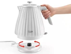 Фото: Електрочайник DeLonghi KBD 2001 WH Ballerina № 3 | KTC