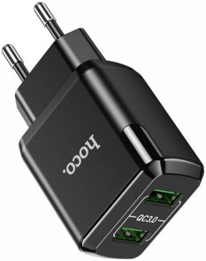 Зарядний пристрій Hoco N6 Charmer 18W Black (6931474738950)