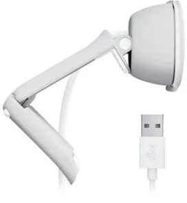 Фото: Web-камера Logitech Brio 100 Off-White (960-001617) № 4 | KTC