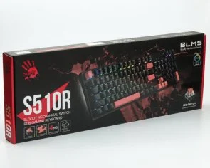 Фото: Клавіатура Bloody S510R BLMS Red Switch USB Fire Black (S510R Fire Black) № 6 | KTC
