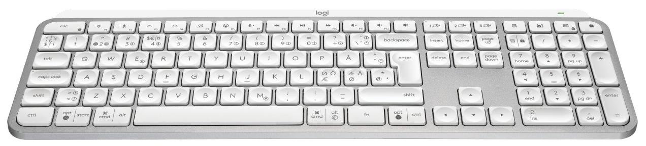 Клавіатура Logitech MX Keys S US International Pale Grey (920-011588)