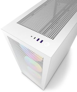 Корпус NZXT H7 Flow RGB 2023 White with window (CM-H71FW-R1)