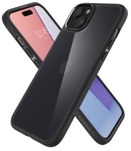 Чохол Spigen for Apple iPhone 15 - Ultra Hybrid Matte Frost Black (ACS06797)