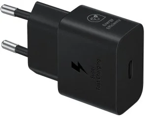 Фото: Зарядний пристрій Samsung 25W Power adapter Black with Type-C/Type-C (EP-T2510XBEGEU) № 2 | KTC