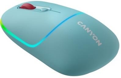 Миша Canyon MW-22 Dual Band RGB Wireless Dark Cyan (CNS-CMSW22DC)