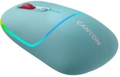 Фото: Миша Canyon MW-22 Dual Band RGB Wireless Dark Cyan (CNS-CMSW22DC) № 2 | KTC