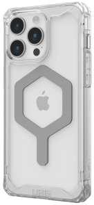 Чохол UAG for Apple iPhone 15 Pro Max - Plyo Magsafe Ice/Silver (114305114333)