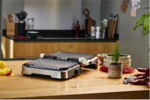 Гриль Tefal OptiGrill 2in1 Inox (GC772D30)