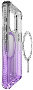 Фото: Чохол iTSkins for iPhone 15 Pro Max HYBRID R Ombre with MagSafe Light purple (AP5U-HYOMB-LIPP) № 3 | KTC