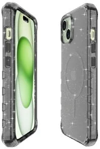 Фото: Чохол iTSkins for iPhone 15 Pro HYBRID R Spark with MagSafe Smoke (AP5X-HBSPM-SMOK) № 2 | KTC