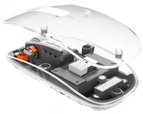 Фото: Миша WIWU Crystal Transparent Magnetic Wireless Black (6976195091083) № 3 | KTC