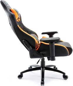 Крісло Aula F1031 Black/Orange (6948391286211)