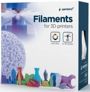 Фото: Пластик (філамент) для 3D друку Gembird 3D ABS 1kg/1.75mm Filament Black (3DP-ABS1.75-01-BK) № 4 | KTC
