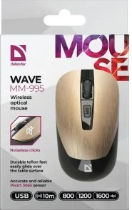 Фото: Миша Defender Wave MM-995 Silent Bronze (52992) № 8 | KTC
