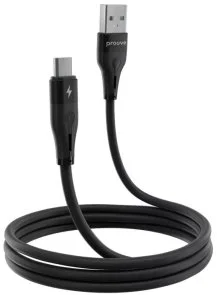 Фото: Кабель Proove Soft Silicone 2.4A AM / MicroUSB 1m Black (CCSO20001301) № 3 | KTC