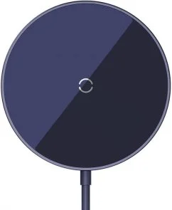 Фото: Бездротовий зарядний пристрій Baseus Simple Mini3 Magnetic Wireless Charger 15W Purple (CCJJ040205) № 3 | KTC