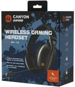 Фото: Гарнітура Canyon Ego GH-13 Black (CND-SGHS13B) № 7 | KTC