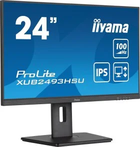 Фото: Монітор iiyama ProLite XUB2493HSU-B6 Black - 23.8" IPS / 1920×1080 / 100 Гц / AMD FreeSync / Pivot / HAS № 2 | KTC