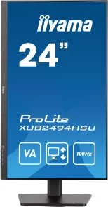Фото: Монітор iiyama ProLite XUB2494HSU-B6 Black - 23.8" VA / 1920×1080 / 100 Гц / AMD FreeSync / Pivot / HAS № 4 | KTC