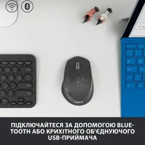 Фото: Миша Logitech M720 Triathlon Black (910-004791) № 8 | KTC