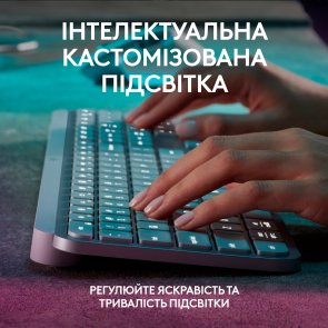 Клавіатура Logitech MX Keys S US International Pale Grey (920-011588)