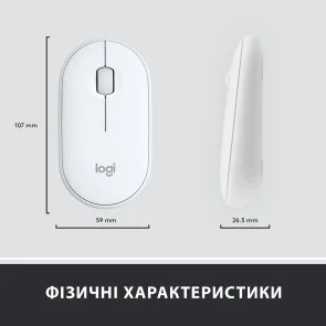 Фото: Комплект клавіатура+миша Logitech MK470 Slim Combo Off-White (920-009205) № 9 | KTC
