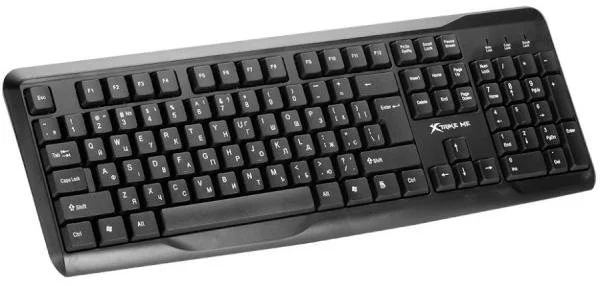 Фото: Клавіатура Xtrike Me KB-229 ENG/UKR USB Black (KB-229UA) № 3 | KTC