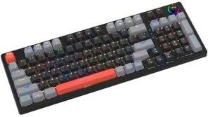 Фото: Клавіатура Xtrike Me GK-987 ENG/UKR USB Black/Grey (GK-987GGRUA) № 3 | KTC