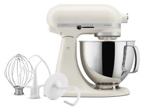 Фото: Планетарний міксер KitchenAid Mixer tilt-head 4.8L Artisan 5KSM12 Porcelain (5KSM125EPL) № 4 | KTC