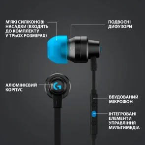 Фото: Навушники Logitech G333 Black (981-000924) № 9 | KTC